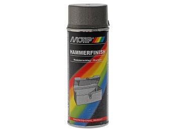 Spray paint - MoTip Hammer lacquer anthracite gray, 400ml